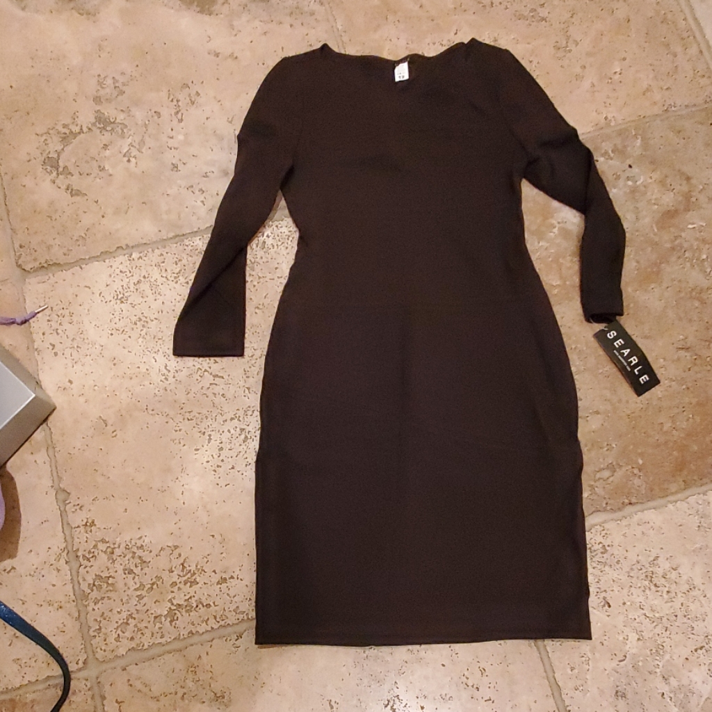 Searle Brown Dress - Size 12 - Nwt